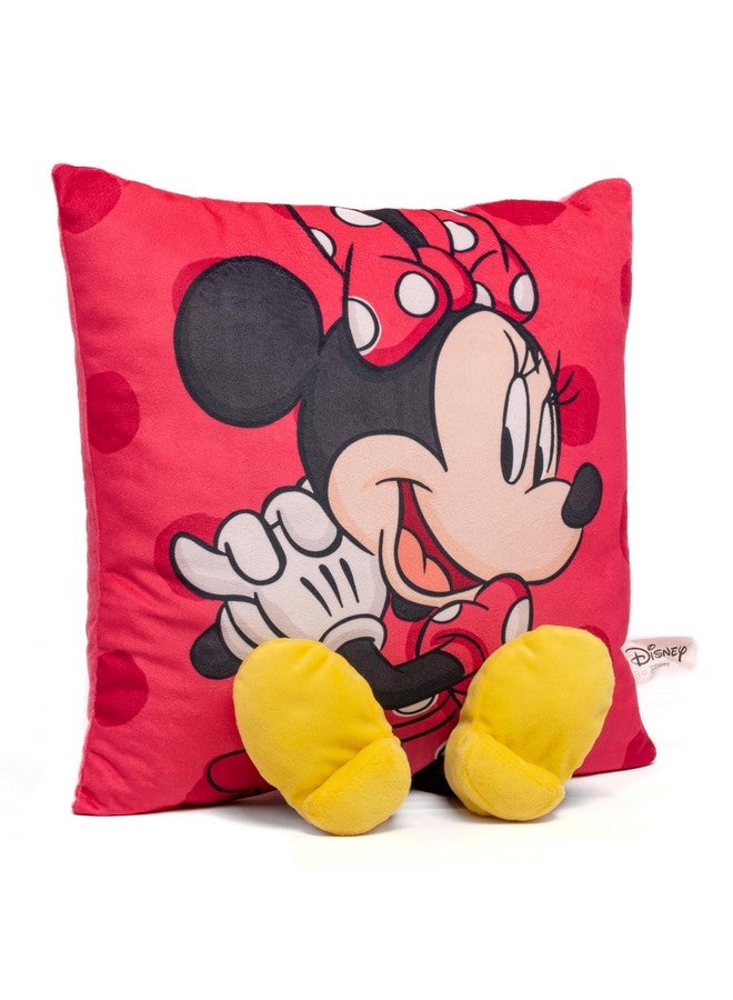 Mirada Mirada Mickey Plush Toy with Legs - Soft Stuffed Toy, Cute Pillow for Kids, Birthday Gift for Boys & Girls, Licensed Disney Decor - 35cm  - Image 2