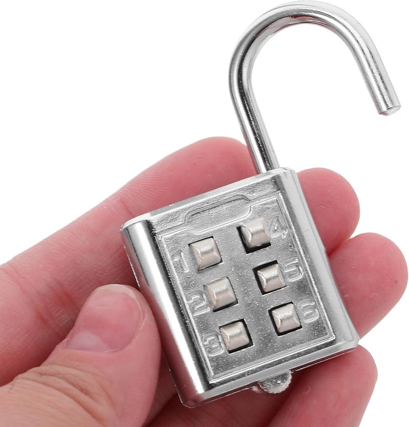 Carefully selected material Outanaya 2pcs Keyless Tactile Combination Padlocks, 6-Key Zinc Alloy Button Code Locks for Travel Luggage, Locker, Toolbox, Portable Outdoor Security Cross-material combo compatible Multi-demand satisfied design Minimal design Any KSA address orderable Domestic distribution ready Repeated assemble detach compatible Globally engineered build Tiered cost purchase alternatives General purpose premium build Daily repeated use trusted quality Big & small space compatible Modern look Flexible anti-break Affordable fast purchase options All climate suitability Good ventilation Certified stocked merchandise Easy assemble Trusted all-purpose quality Flat working surface Ventilated design Practical build Compact trendy practical build Easy transit optimized build - Image 4