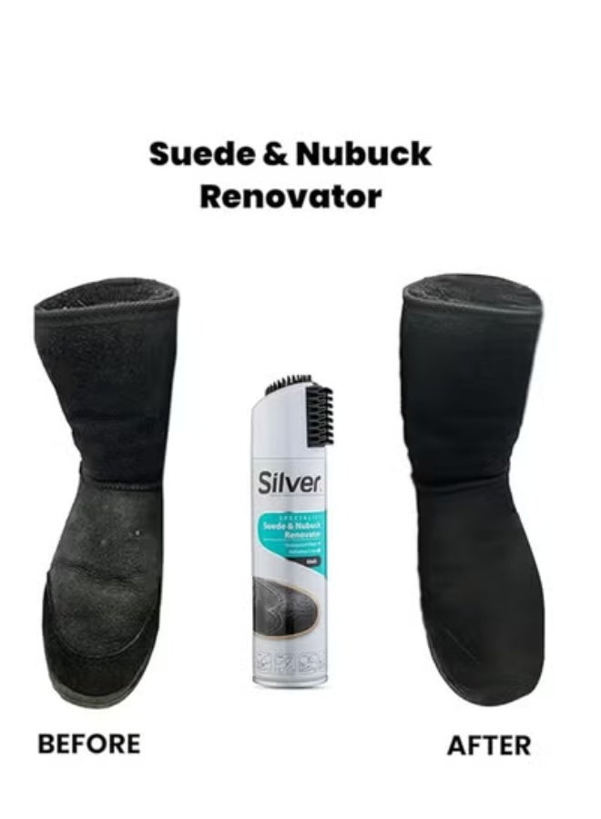 Silver Suede & Nubuck Renovator Refreshes Color Neutral 200ml - Image 2