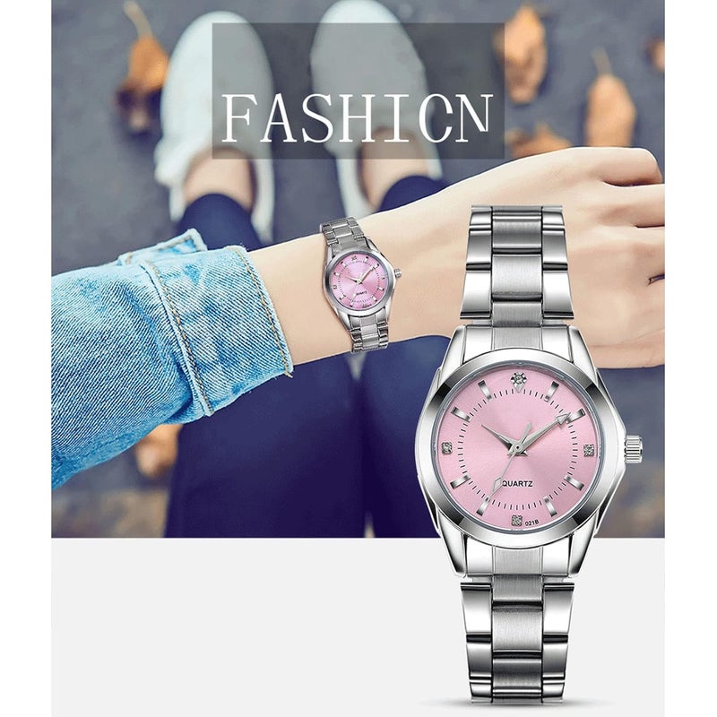 klarako Women Bracelet Watch Quartz Waterproof Stereoscopic Scale HD Luminous Female Watch - Image 2