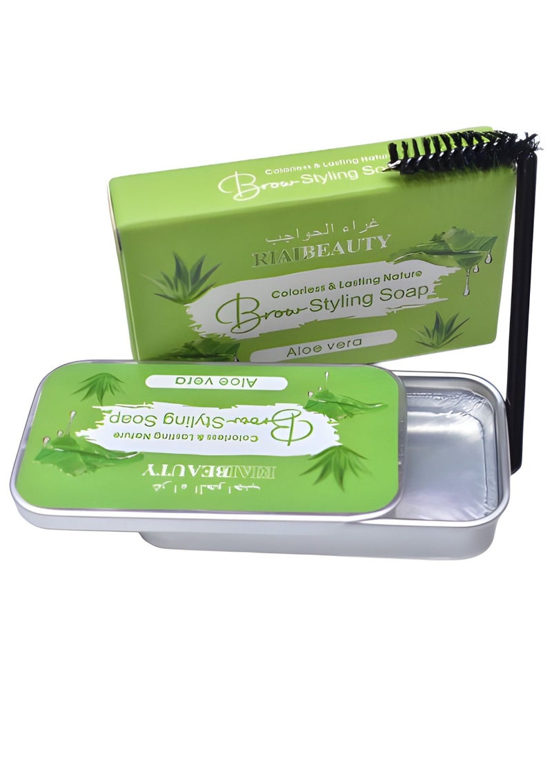 RIAL BEAUTY Brow Styling Soap Aloe Vera 10 g  - Image 1