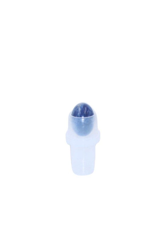 Furnido 10 Pack Natural Crystal Stones Roller Balls for Essential Oils,Use of Standard 5ml 10ml Replacement Rollers Balls,Essential Oil Roller Bottles Polished Gemstone with Plastic Insert,Sodalite - Image 3