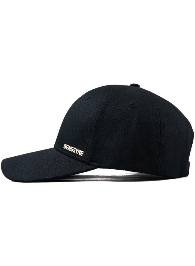 Denssyne Small Head Cirference Small Size Hat, Men's Outdoor Casual Baseball Cap, All-season Small Size Hard Top Baseball Cap, Women's Black