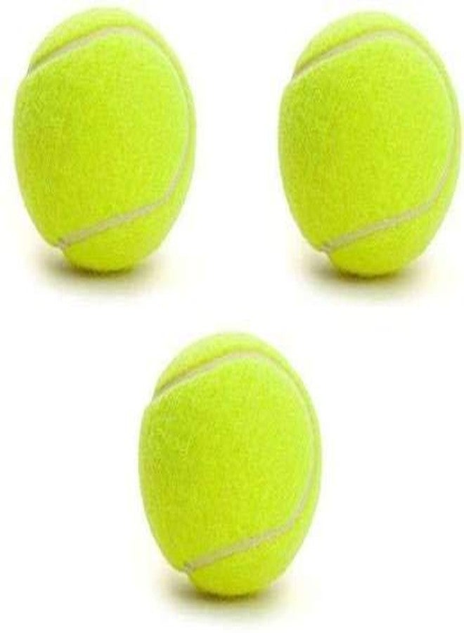 ALVI Cricket Tennis Ball Pack of 3 - Image 3