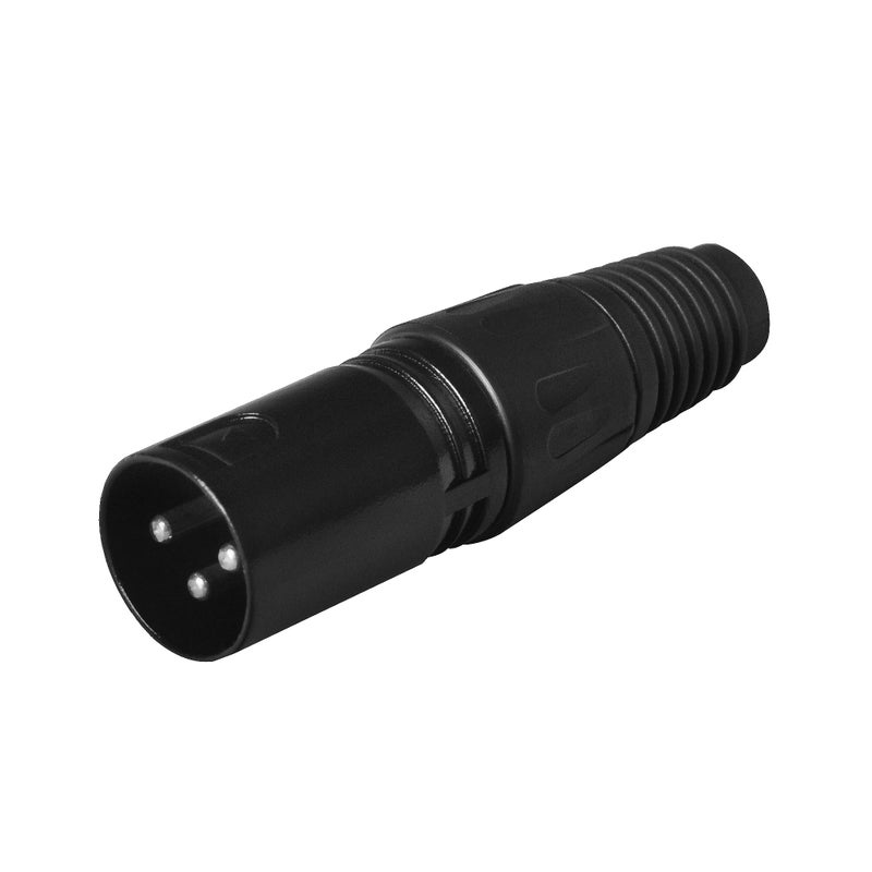 eoere 20 Pack XLR 3 Pin Male MIC Snake Audio Adapter Plug Audio Microphone DMX Cable Connector - Image 3