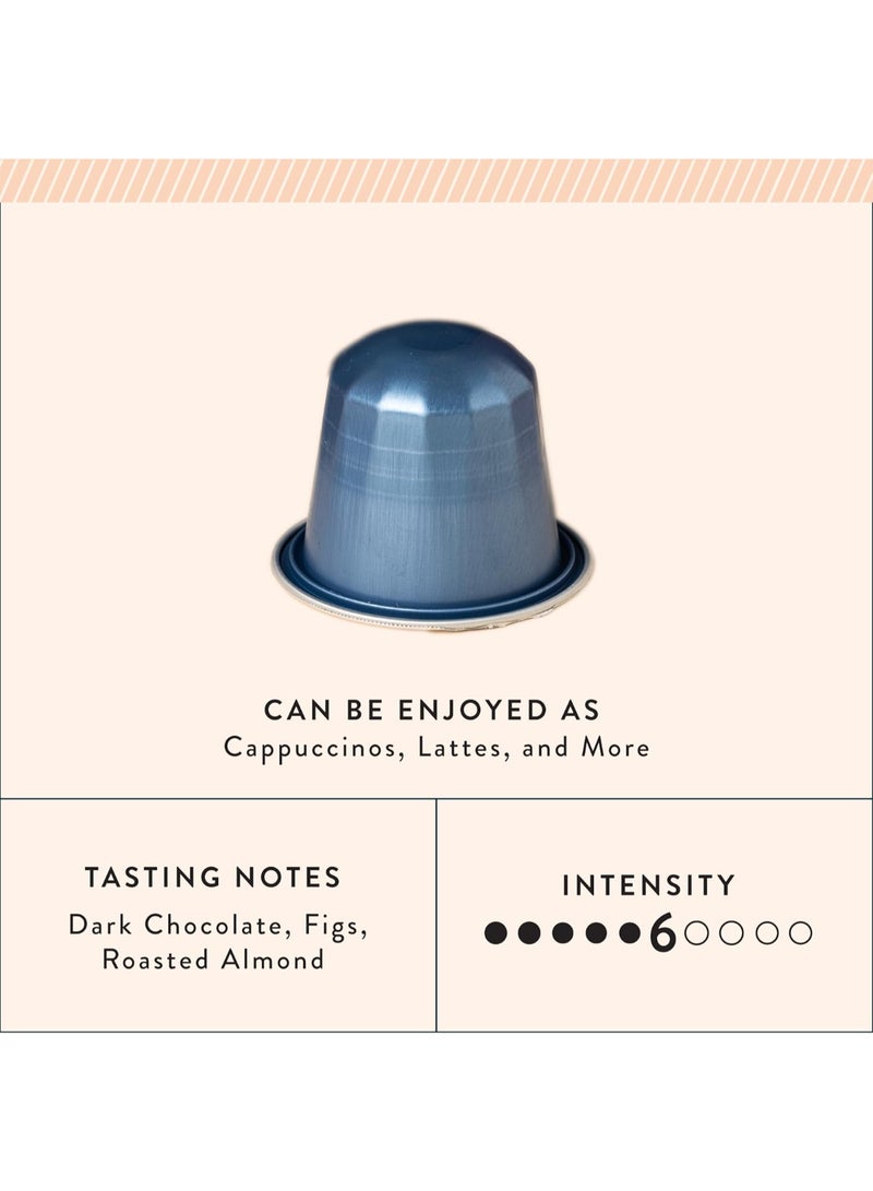 Blue Tokai كبسولات الألمنيوم المحمصة للقهوة | مزرعة أتيكان - تحميص متوسط داكن | 100% أرابيكا | قهوة مميزة | كبسولات قهوة متوافقة مع نسبرسو | 10 كبسولات في العبوة - Image 3