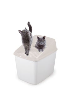 all for paws No Mess litter Box Grey  - Image 2