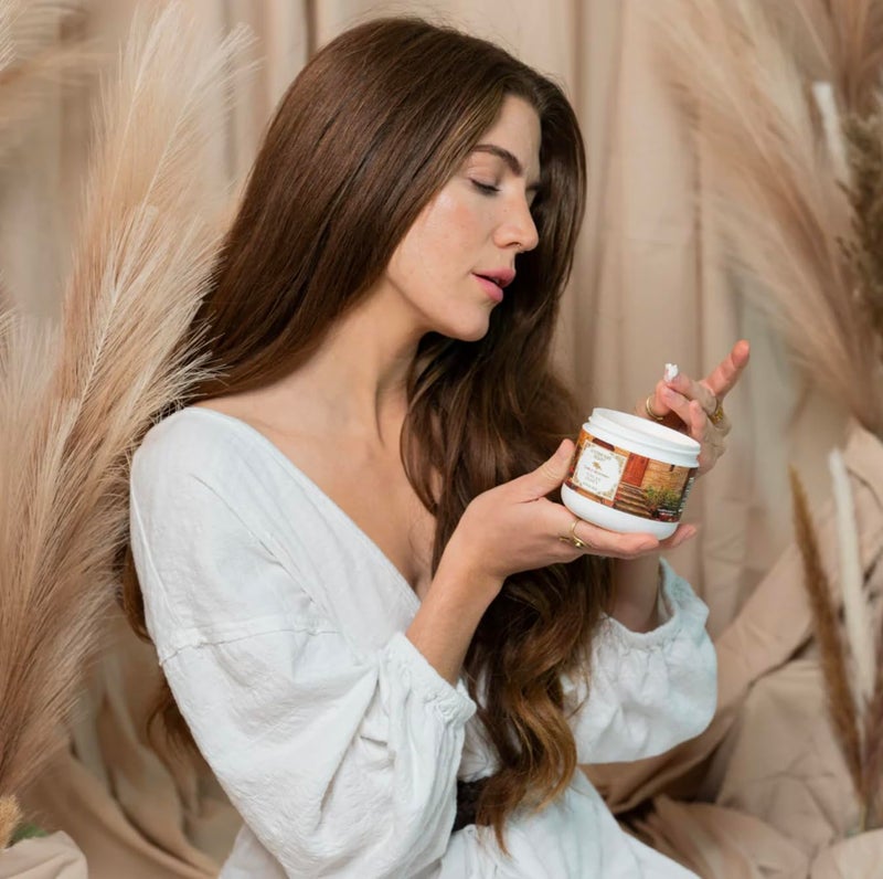 Camille Beckman Glycerine Hand Therapy Cream, Tuscan Honey, 8 Ounce - Image 2