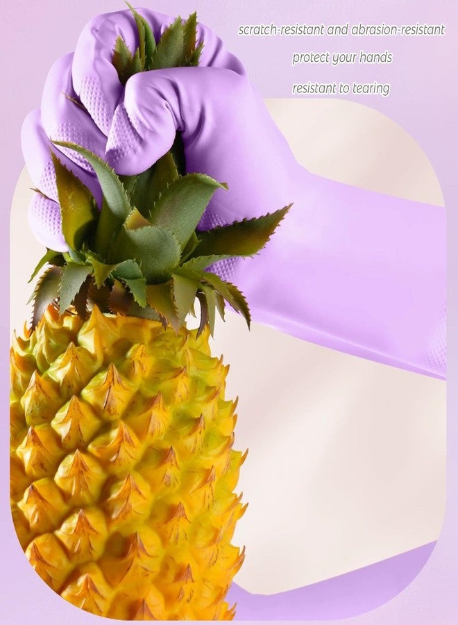 VFENHIR Gloves for Washing Dishes Kitchen, Kitchen Gloves for Washing Dishes (M - Image 3