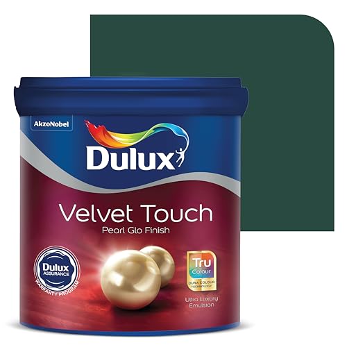 Dulux Velvet Touch Pearl GLO Interior Emulsion Paint (1L, Country Club) – Luxurious soft-sheen wall paint, highly durable, washable, rich, intense colors, with 6-year warranty - Image 1