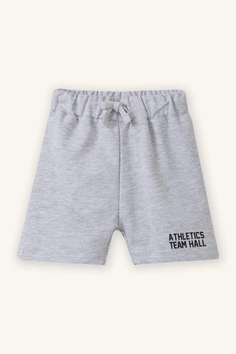 ديفاكتو Baby Boy Elastic Waist Printed Shorts