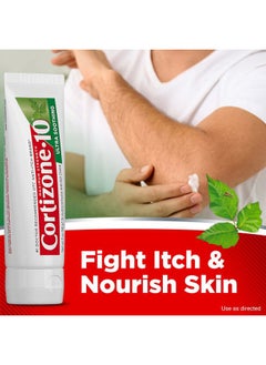 Cortizone 10 Maximum Strength Ultra Soothing Anti-Itch Cream, 1% Hydrocortisone Creme, 2 oz.  - Image 4