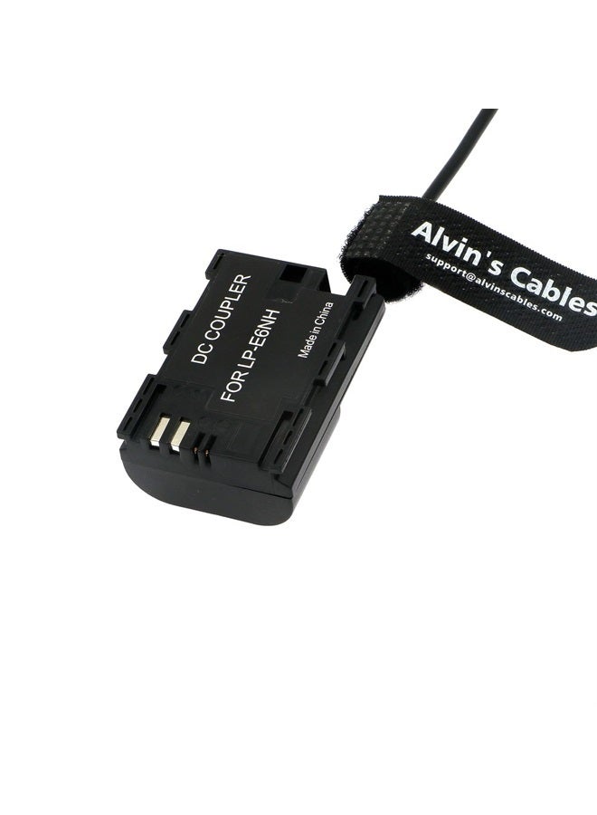 Alvin's Cables E6 Dummy Battery to D-Tap Power Cable for Canon-R5C Camera 30CM|12Inches - Image 3