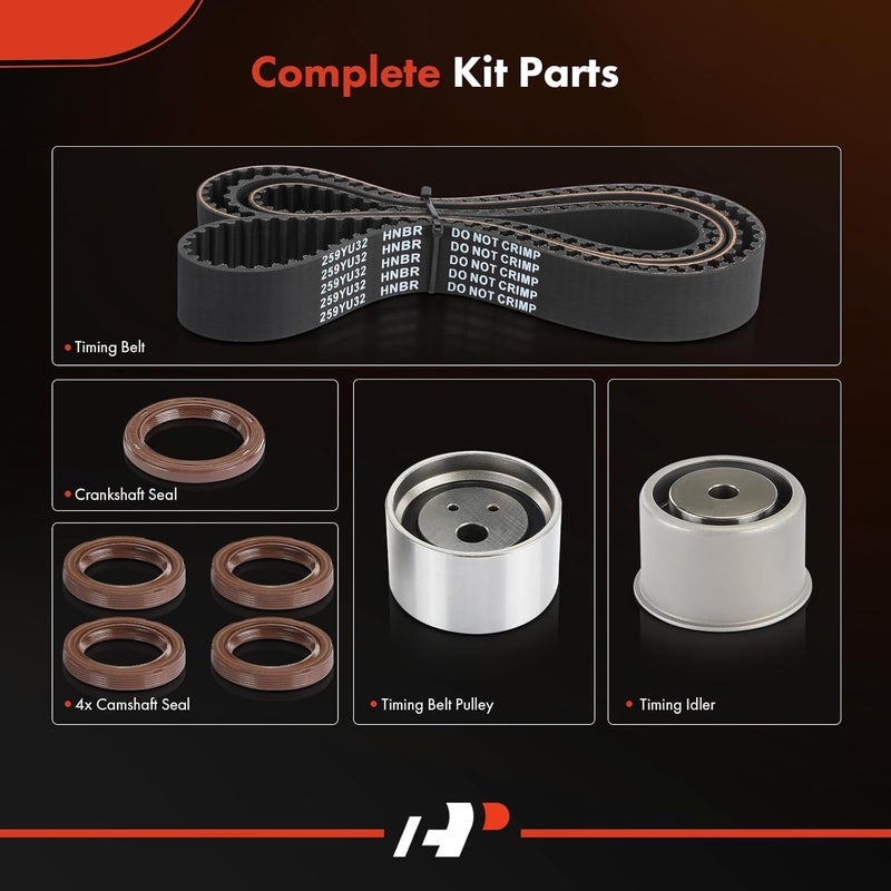A-Premium Timing Belt Kit for Hyundai and Kia - Image 2