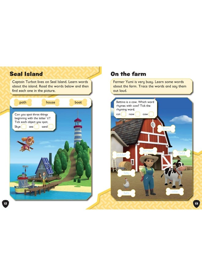 PAW Patrol First 100 Words Activity Book: Get set for school! - Image 5