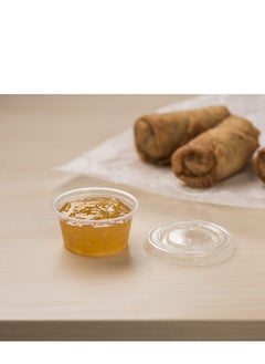 Comfy Package Comfy Package [100 Sets - 2 oz.] Plastic Portion Cups With Lids, Souffle Cups  - Image 4
