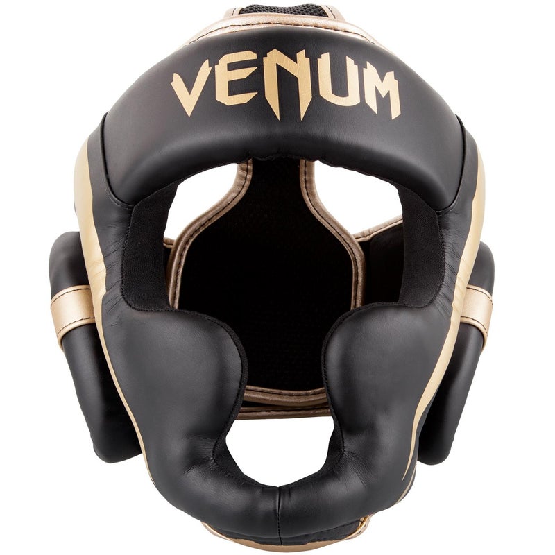 Venum Elite Headgear - Black/Gold, One Size - Image 2