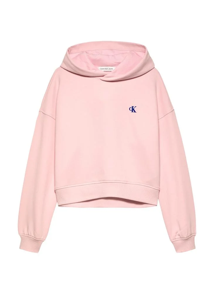 كالفن كلاين جينز Youth Essential Logo Hoodie