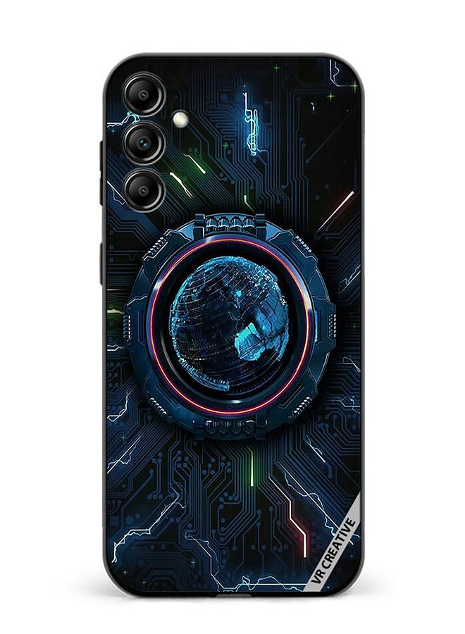 VR CREATIVE Protective Case Cover For Samsung Galaxy A14 5G/A14 Rain meter Design  Multicolour - Image 1