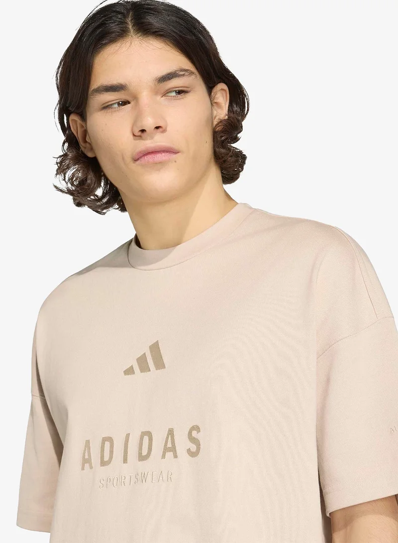 Adidas  All Szn Graphic T-Shirt for Men | Best Price UAE