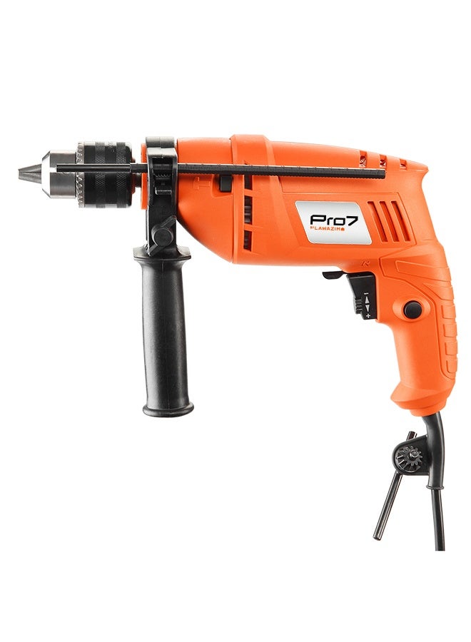 LAWAZIM Pro7 Hammer Drill 13mm | Metal & Wood Drilling |SDS Plus | 3 Modes | Brushes | Oil Cap Wrench | Grease - Image 2