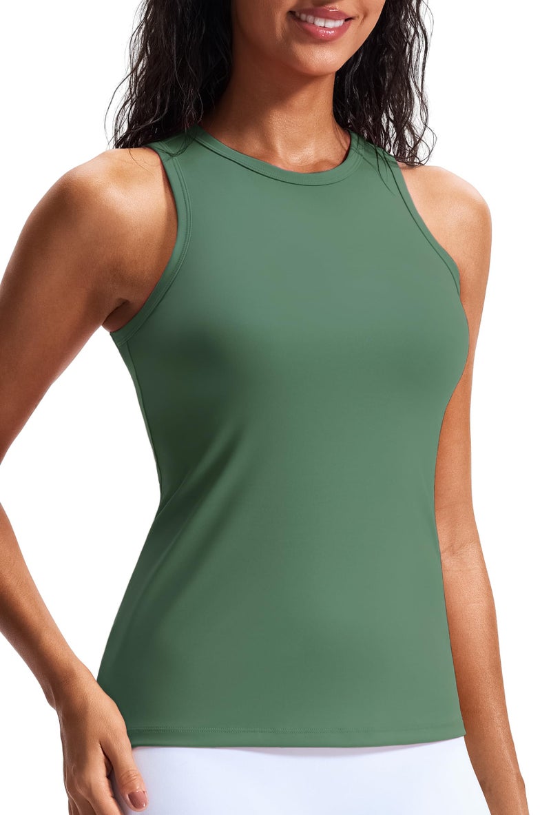 JOYSPELS Workout Tank Tops for Women, Butter Soft Yoga Tops, Slim Fit Athletic Tank - Image 1