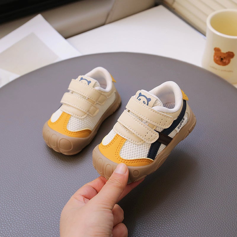 Mesh Sneakers Lightweight Flexible Sole Walking Shoes For Kids Indoor And Outdoor Activities - Image 4