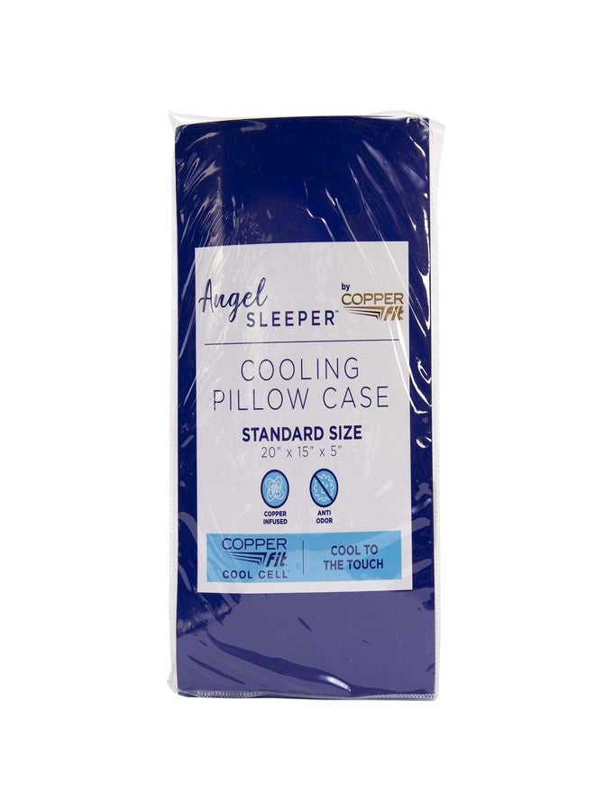 Copper Fit Angel Sleeper Cool Cell, Standard/Queen Pillow Case, 1 Count (Pack of 1), White - Image 5