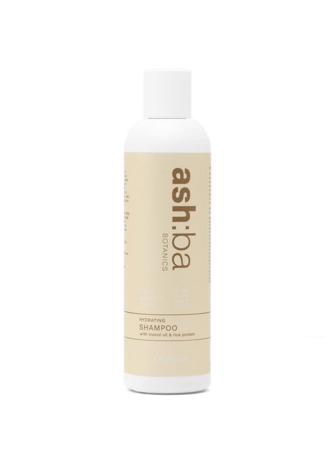 Ashba Botanics Ashba Botanics Hydrating Shampoo For Dry & Dehydrated Hair| Mildly Cleanses, Soothes Scalp With Green Tea Extract, Shea Butter | Hair Shampoo for Curly Hair | For Men & Women, Sulphate Free - 8 Fl Oz  - Image 1