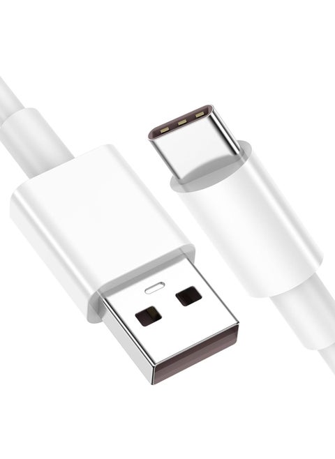 USB C Cable 1 Metre Length, Android Auto Cable USB C 3A Fast Charging and Data Sync, USB A to USB C Charger Cable for Phones, Power Banks, Laptops Type C (CarPlay Cable)