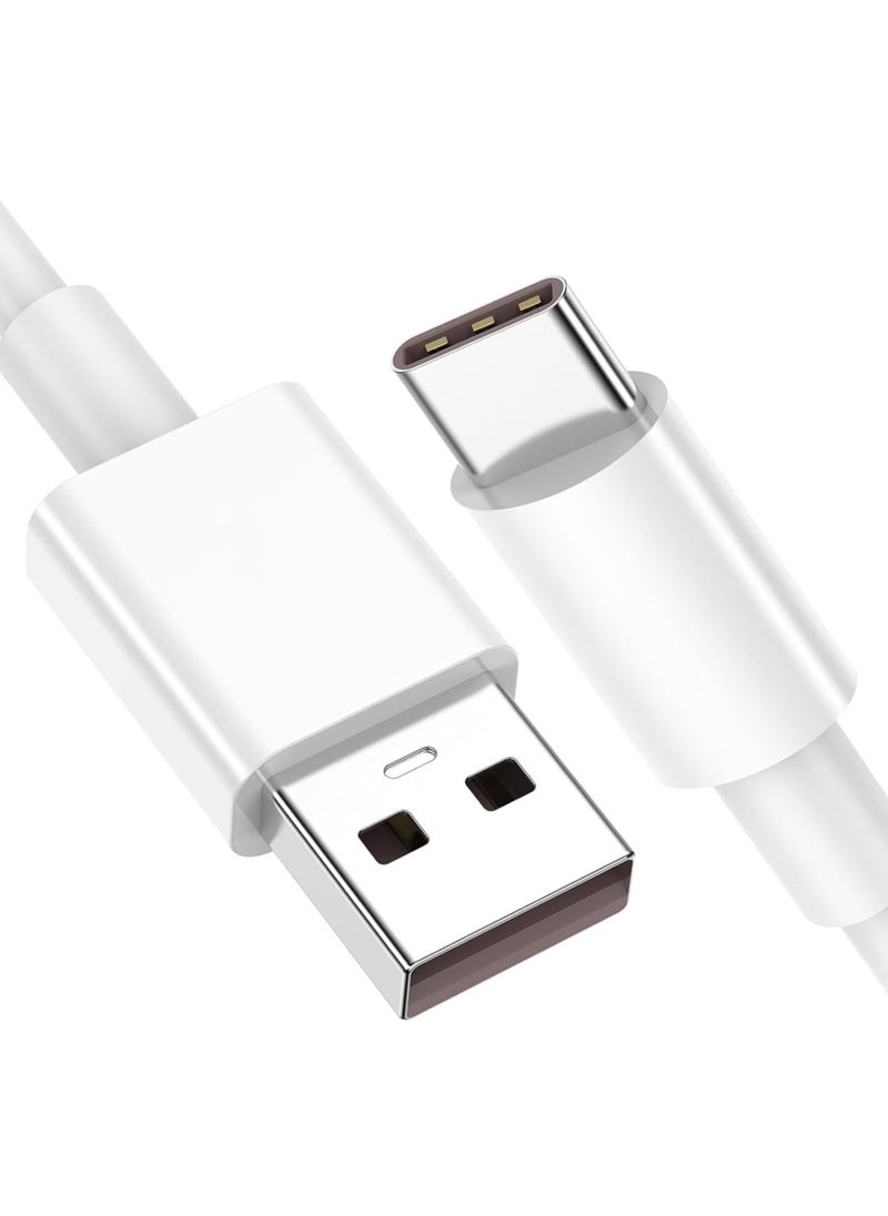 FARROBIZZ USB C Cable 1 Metre Length, Android Auto Cable USB C 3A Fast Charging and Data Sync, USB A to USB C Charger Cable for Phones, Power Banks, Laptops Type C (CarPlay Cable)  - Image 1