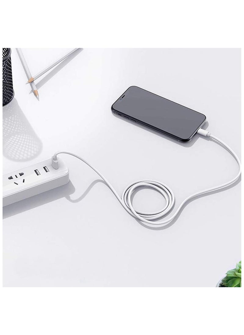 FARROBIZZ USB C Cable 1 Metre Length, Android Auto Cable USB C 3A Fast Charging and Data Sync, USB A to USB C Charger Cable for Phones, Power Banks, Laptops Type C (CarPlay Cable)  - Image 2