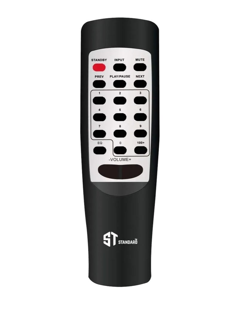 Standard Speaker Standard 2.1 Wave 2500 Power 25 Watt illuminated multimedia speaker Optical Cable - Aux - Bluetooth - Usb - Sd card - Radio - Led Screen - Remote - Full Function  - Image 3