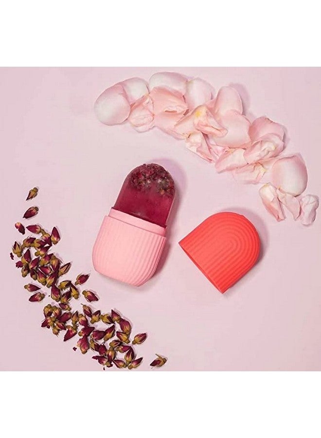 Jangra Ice Roller For Face Women skin glowing facial massage leakproof roller silicon (multi color) - Image 1