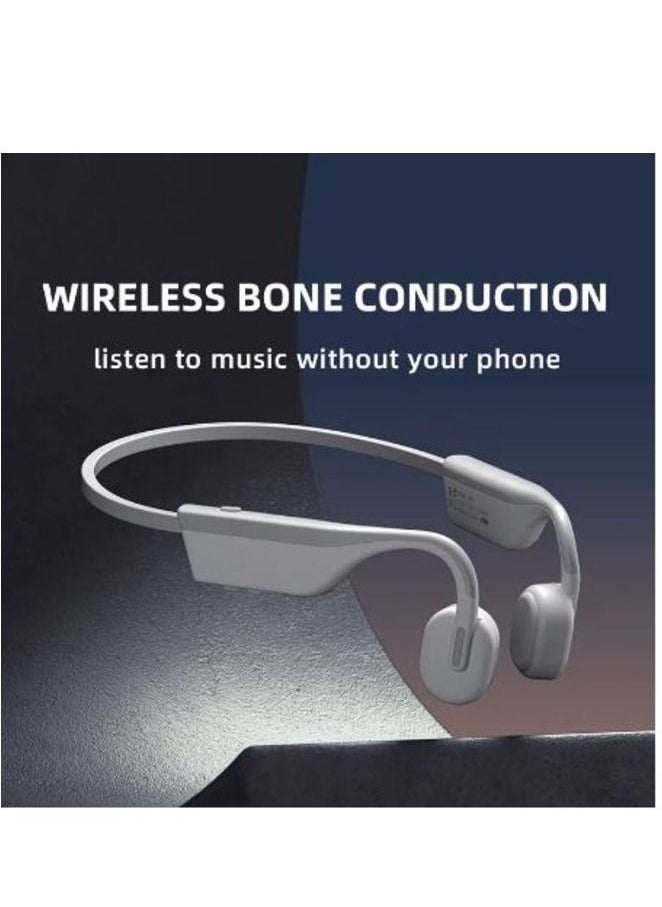 sanag A9S True Bone Conduction Bluetooth Earphone Sports IP67 Swimming Headset Built in 32G Memory with MIC  - Image 4