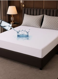 Generic Waterproof Elastic Bed Sheet and Washable Bed Cover 100*200  - Image 1