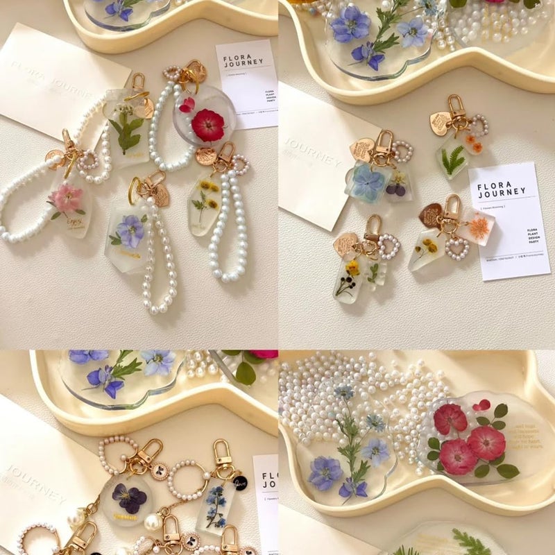Buzidao 80Pcs Dried Pressed Flowers, Natural Pressed Flowers for Epoxy Resin Molds, Handcrafts, Home Decor, Candle Holder, Bookmarks, DIY Craft Art, Photo Frame, Multi Color - Image 5
