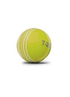 Jaspo Polyvinyl Chloride (Pvc) T-20 Soft Cricket Ball 110 Gm. Yellow (Pack Of 6)  - Image 3