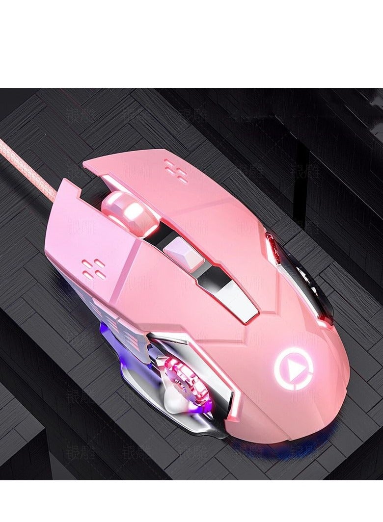 EBMINI Mechanical Game USB Wired Mouse
