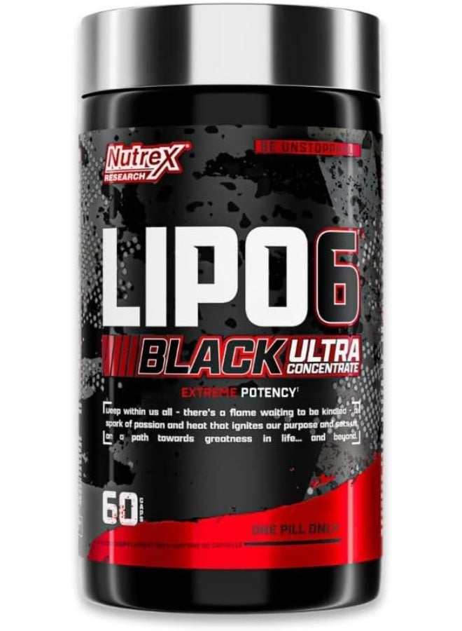 نورتكس ريسيرش Nutrex Research Lipo-6 Black Ultra - Image 1