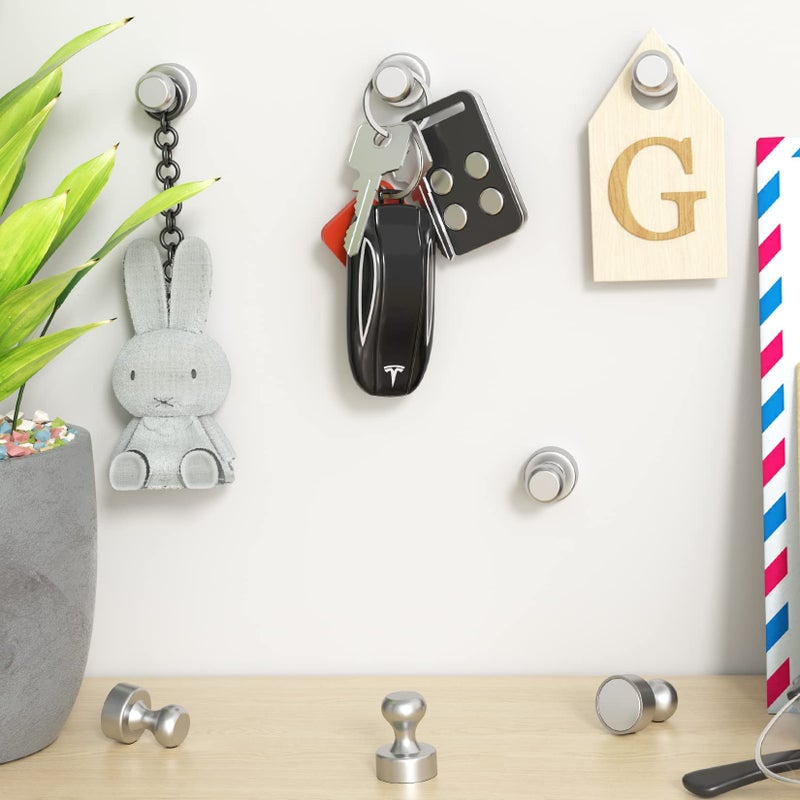 Grtard 24 Pack Magnetic Push Pins, Fridge Magnets for Whiteboard, Whiteboard Magnets Refrigerator Magnets, Small and Strong Push Pin Magnet for Office, School, Locker, and Map Magnet - Image 4