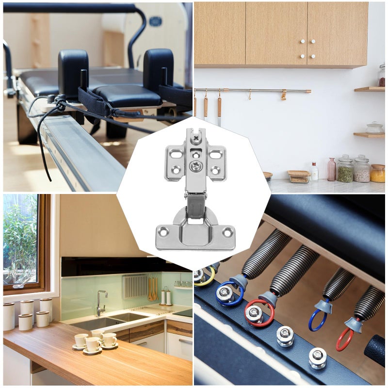 2Pcs Stainless Steel Soft Close Concealed Cabinet Hinges For Kitchen Cupboard Furniture - Image 4