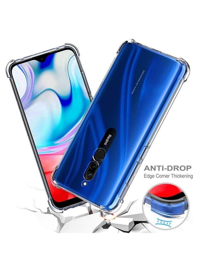 vesus ANTI-SCRATCH CLEAR TPU BACK COVER WITH CORNER BUMPERS FOR REDMI 8 - Image 3