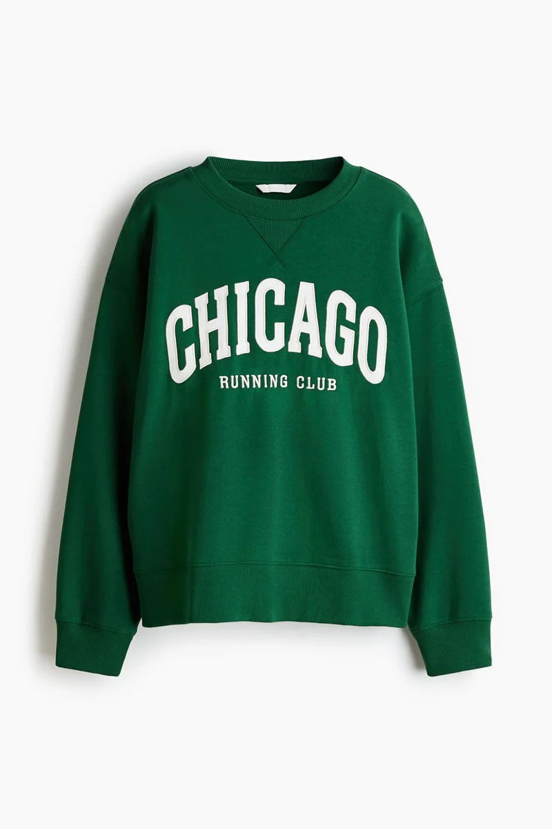 H&M Motif-detail sweatshirt