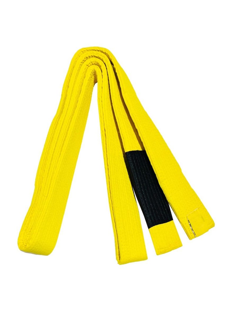 Tatsu No Label BJJ Belt Yellow  - Image 4