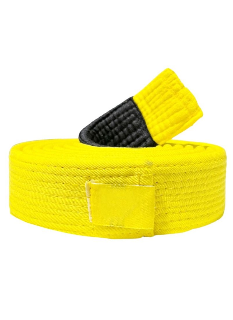 Tatsu No Label BJJ Belt Yellow  - Image 1