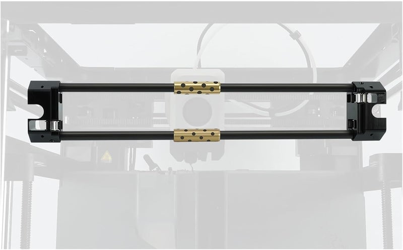 Compatible with Bambu Lab X1C P1P 3D Printer X Axis Carbon Fiber Guide Rod Replacement Kit - Image 4