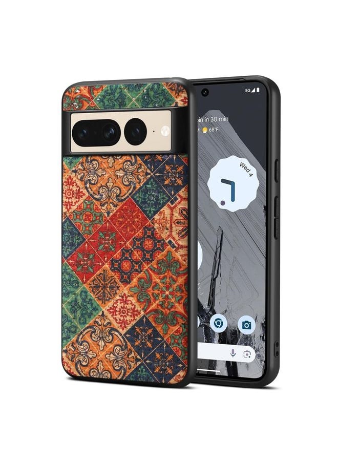 HuHa - Case Cover For Google Pixel 7 Pro Four Seasons Flower Language Series TPU Phone Case Winter Blue - Image 1