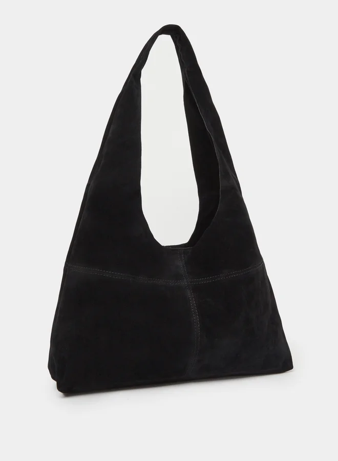 ستايلي حقيبة توت من الشمواه مع حقيبة صغيرة