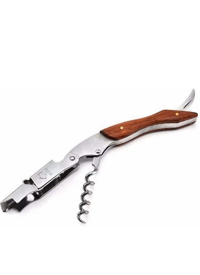 Cool Baby - Wine Waiter Corkscrew Opener With Foil Cutter For Beer And Wine Bottles - Image 1